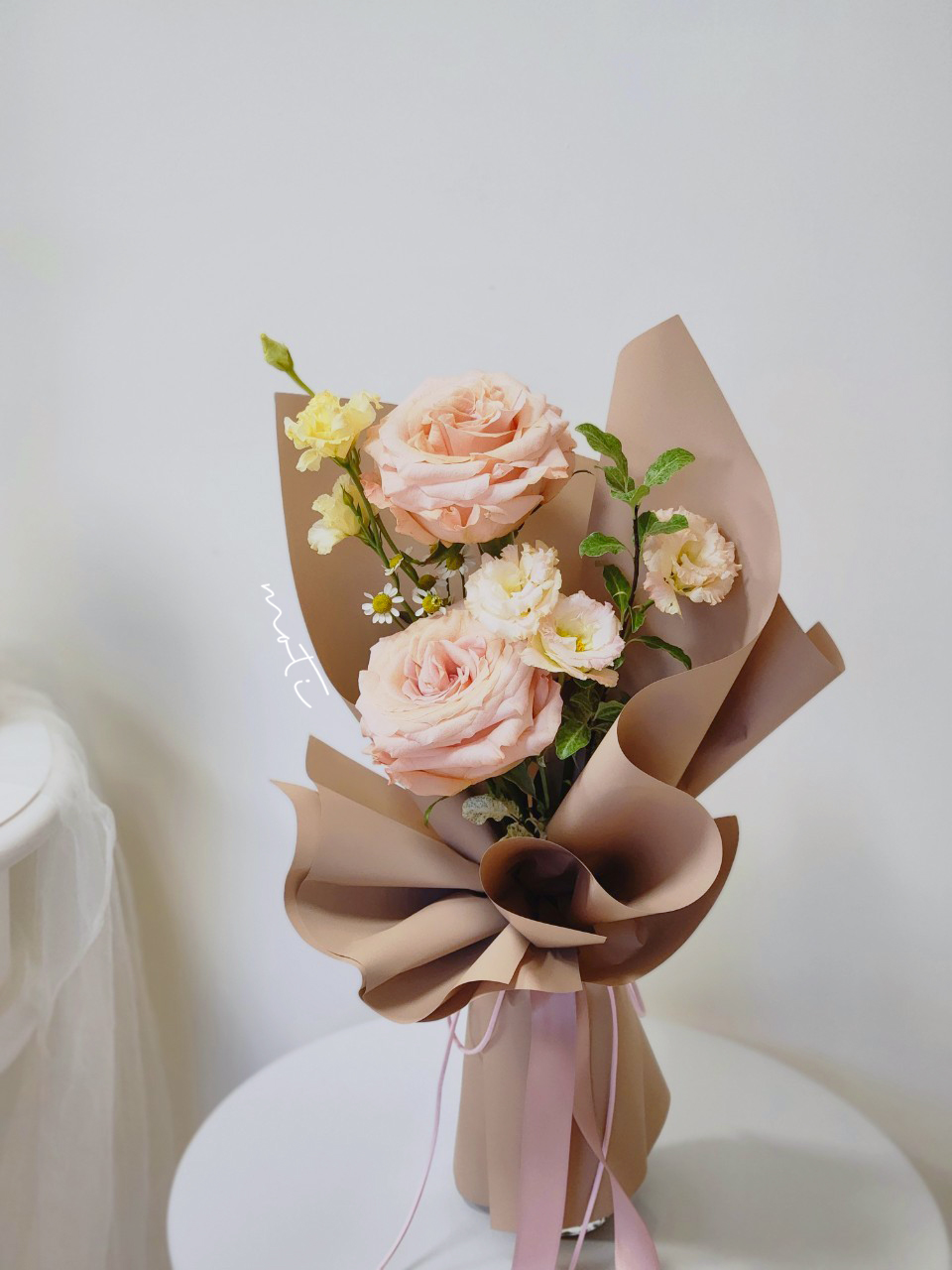 進口微光玫瑰花束 S