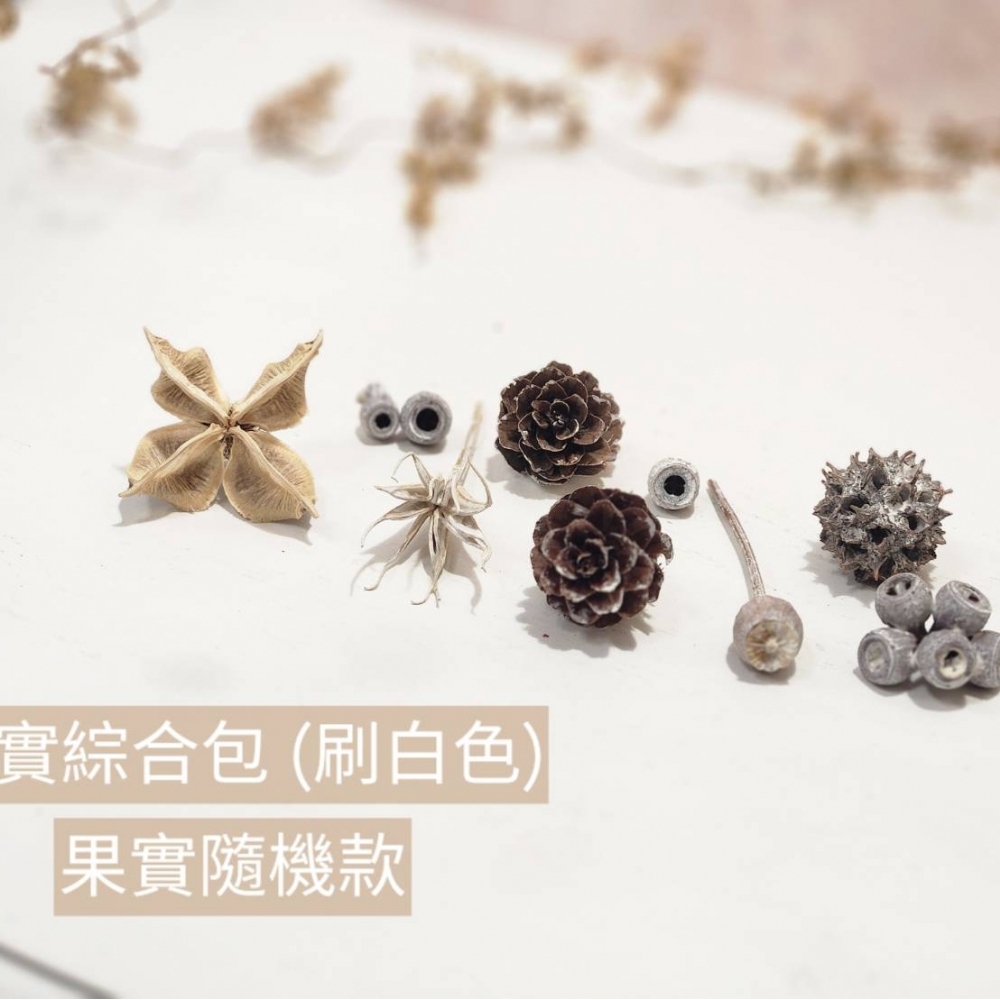 果實綜合包｜刷白色(