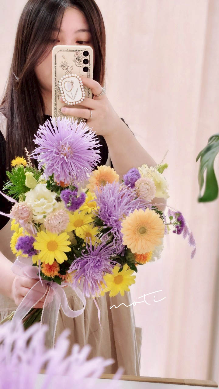 不挑款盲盒手綁捧花