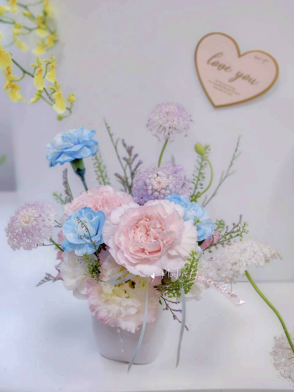 康乃馨桌花 ( S，