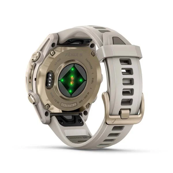 fēnix 8 – 43 mm, AMOLED 全方位戶外進階GPS智慧腕錶系列