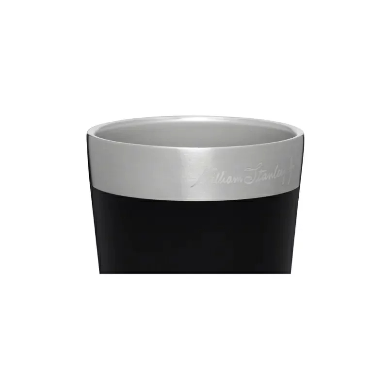美國 Stanley Milestones 週年復刻1920限定版 品脫杯 0.47L 皮革黑 # 10-02282-288