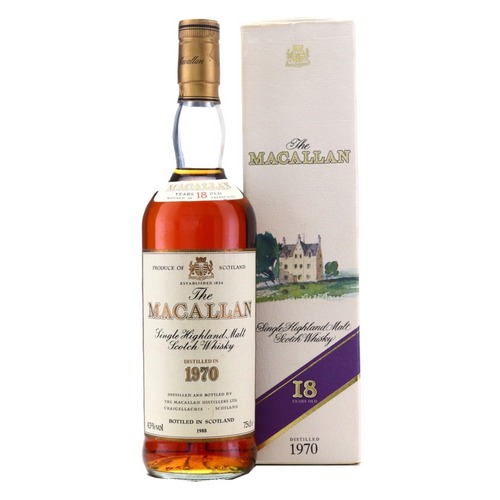 麥卡倫 18年 1970年 Macallan 1970 Special Selection 18 years