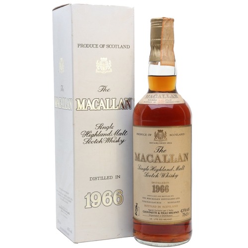 麥卡倫 18年 1966年 Macallan 1966 Special Selection 18 years