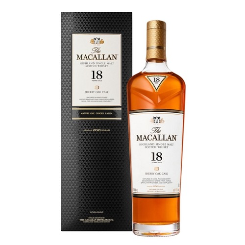 麥卡倫 18年 雪莉桶 Macallan 18yo 2021