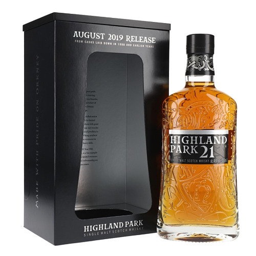  高原騎士 21年 新版 Highland Park 21 years single malt Scotch Whisky