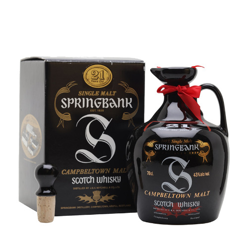  雲頂21年 Ceramic Decanter 瓷瓶 Springbank 21 Year Ceramic Decanter Si