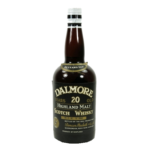  大摩 20年 1960年代 Dalmore 20YO Single Malt Scotch Whisky