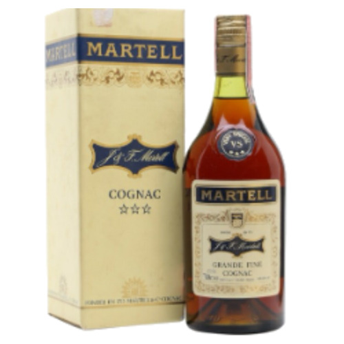  馬爹利 三星 舊版綠瓶 Martell VS cognac brandy