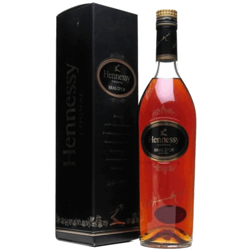  軒尼詩 霸道 BRAS D'OR 拿破崙黑盒長頸干邑白蘭地  Hennessy Napoleon Cognac Brandy