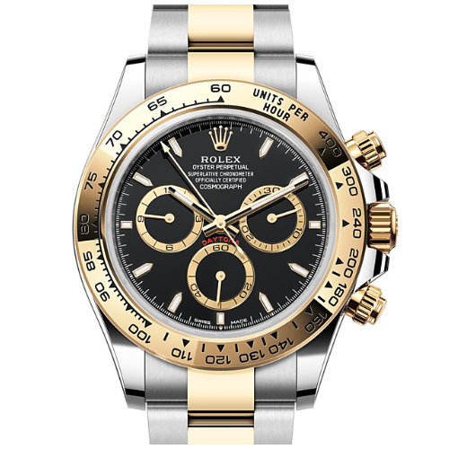 勞力士ROLEX COSMOGRAPH-DAYTONA腕錶黃金及蠔式鋼款 型號126503-0003