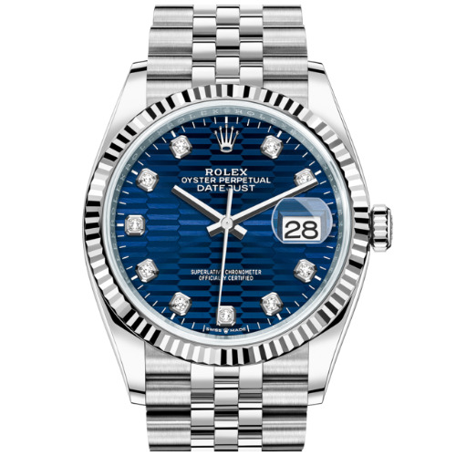 勞力士Rolex Datejust腕錶白色黃金及蠔式鋼款 型號126234-0057