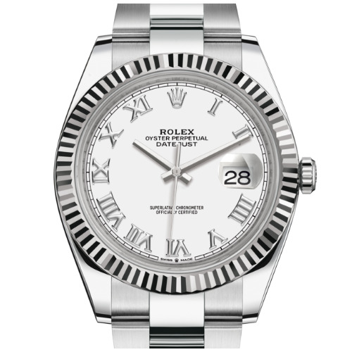 勞力士Rolex Datejust腕錶白色黃金及蠔式鋼款 型號126334-0023