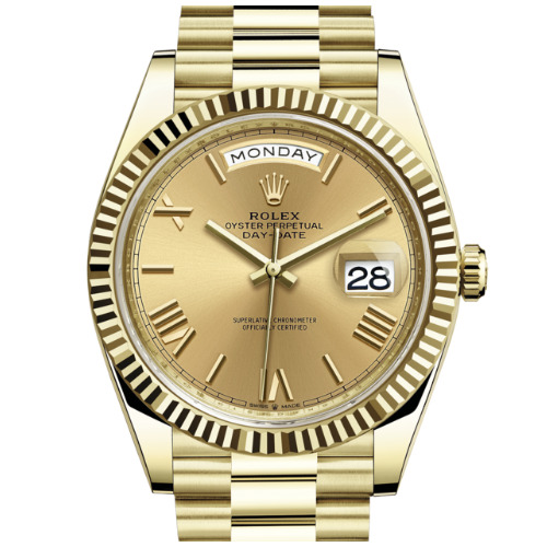 勞力士Rolex Day-Date腕錶黃金蠔式款 型號228238-0006