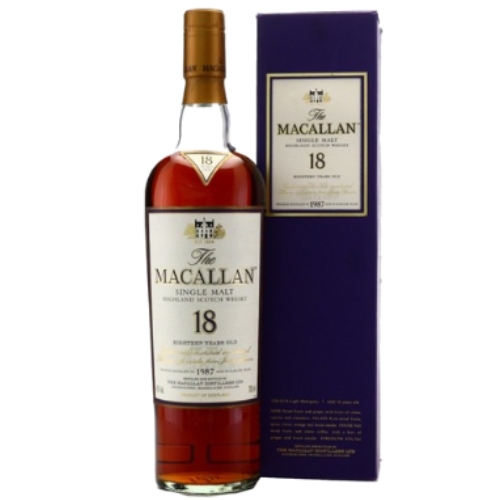 麥卡倫18年 1987雪莉桶草寫版 曼妙瓶 Macallan 18yo Sherry 1987