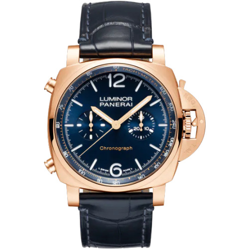 Panerai沛納海 Luminor Chrono Goldtech™ Blu Notte腕錶 PAM01111 - 44毫米