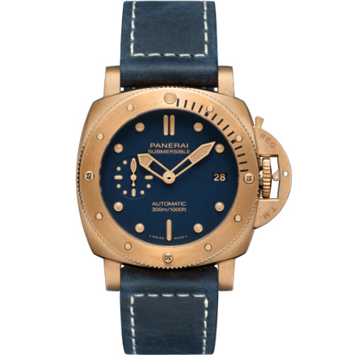 Panerai沛納海 Submersible Bronzo Blu Abisso腕錶 PAM01074 - 42毫米