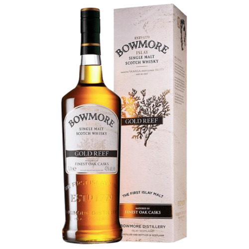 波摩 Gold Reef金岩單一麥芽威士忌 Bowmore Gold Reef Islay Single Malt Scotch 