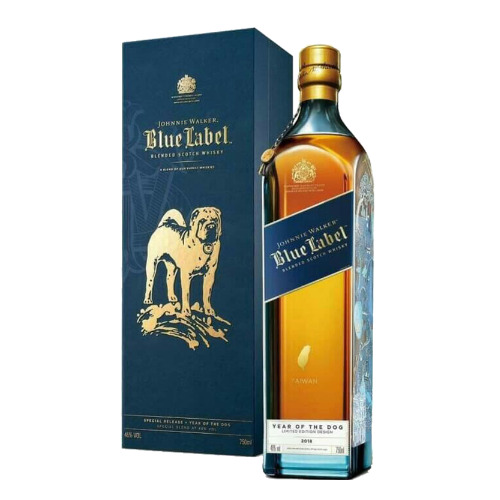 約翰走路 藍牌 狗年限定版 JOHNNIE WALKER BLUE LABEL BLENDED SCOTCH WHISKY