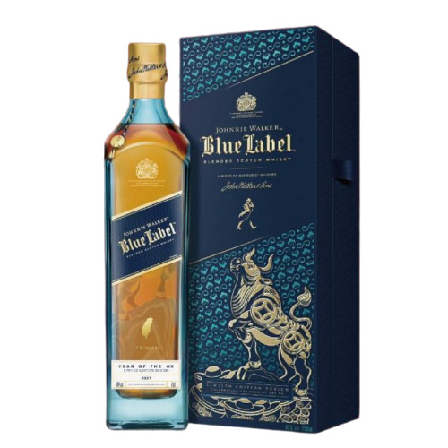 約翰走路 藍牌牛年限定版 Johnnie Walker Blue Label Blended Scotch Whisky