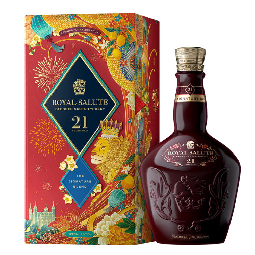 皇家禮炮21年祥獅獻瑞限定版 Royal Salute 21 Years Old Blended Grain Scotch Whi
