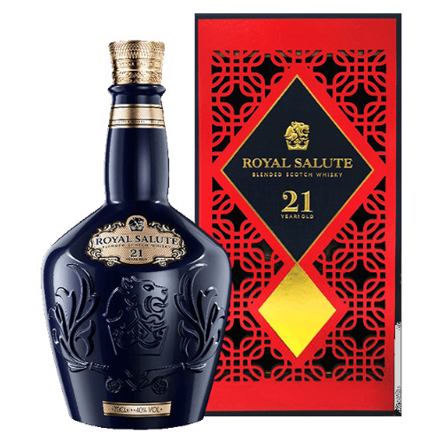 皇家禮袍21年調和式威士忌(紅金配)禮盒 Royal Salute 21 Years Old Blended Grain Scot