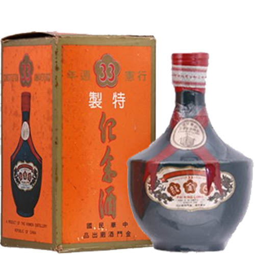  金門高粱 行憲33周年紀念酒 (白金龍)