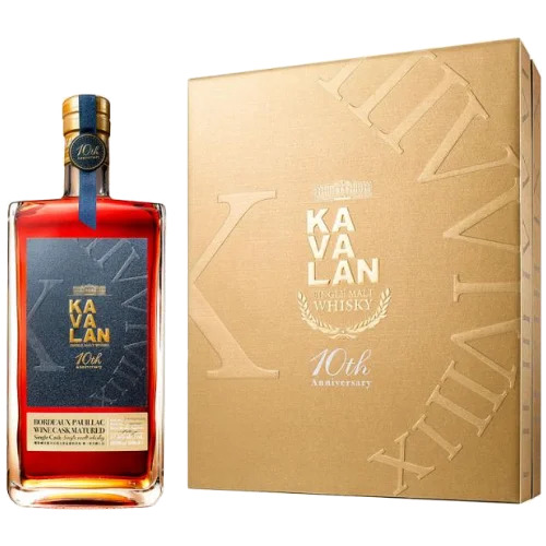 噶瑪蘭 波爾多波雅克產區葡萄酒桶 單一麥芽威士忌 KAVALAN 10th Anniversary Bordeaux Pauill