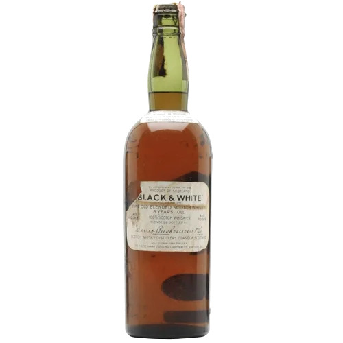 黑白狗 1920s-0970s 蘇格蘭調和威士忌 Black & White 1920s-1970s Fine Old Blend
