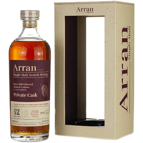 愛倫 12年 Private Cask 單一麥芽蘇格蘭威士忌 Arran 12yo Private Cask Single Mal