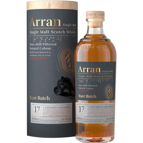 愛倫 17年 Rare Batch 蘋果白蘭地桶 單一麥芽蘇格蘭威士忌 Arran 17yo Rare Batch Calvado