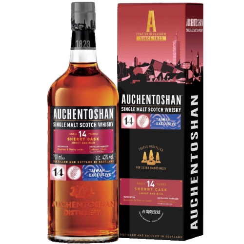 歐肯 14年豐馥紫雪莉單一麥芽威士忌 Auchentoshan 14yo Sherry Single Malt Whisky
