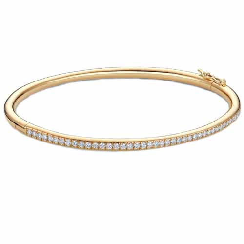De Beers 戴比爾斯 DB Classic系列 鑽石 黃金手環