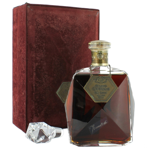 德魯茲 水晶瓶干邑白蘭地 De luze Grand Cognac Baccarat Decanter