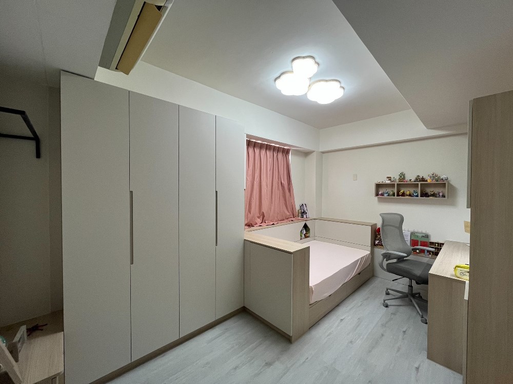 【嘉義系統櫃案例】朴子陳先生孩房規劃:美感與機能的一體化