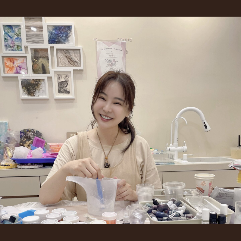手作璀璨寶石皂/手指礦晶藝術臘