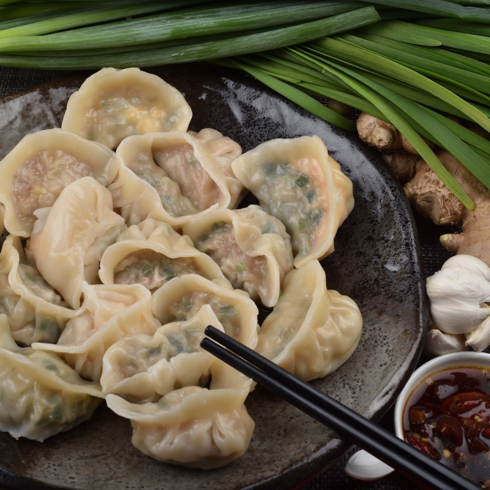 韭菜鮮肉水餃