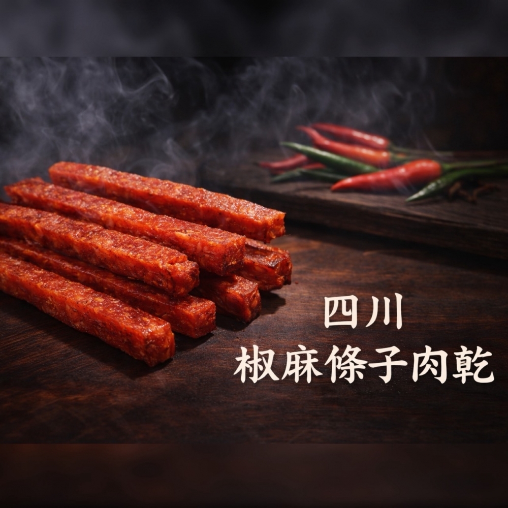 四川椒麻肉乾