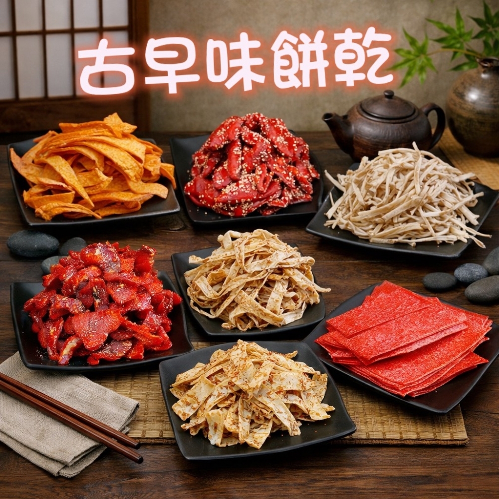 懷舊零食8包