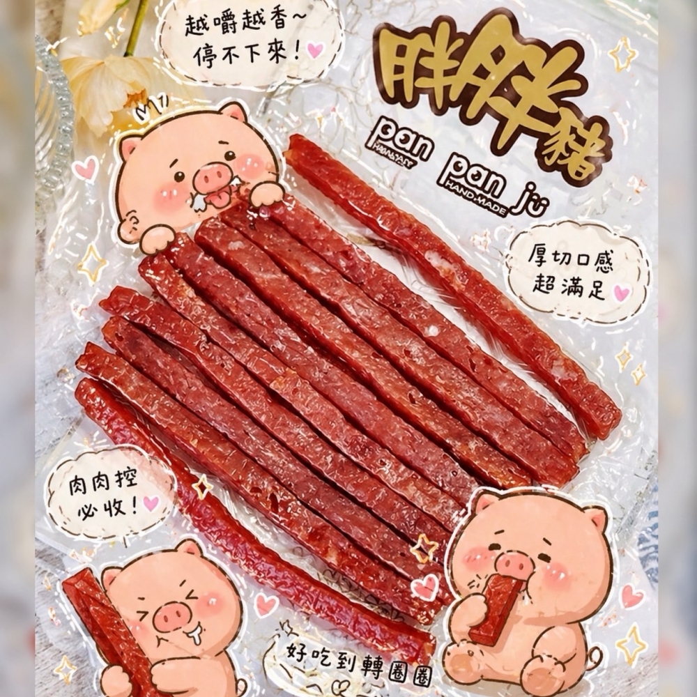 厚切條子肉乾