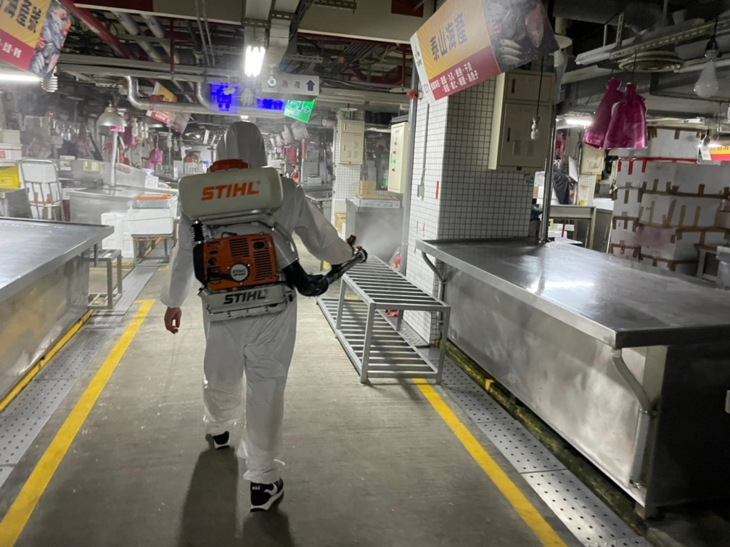 台中/市場消毒