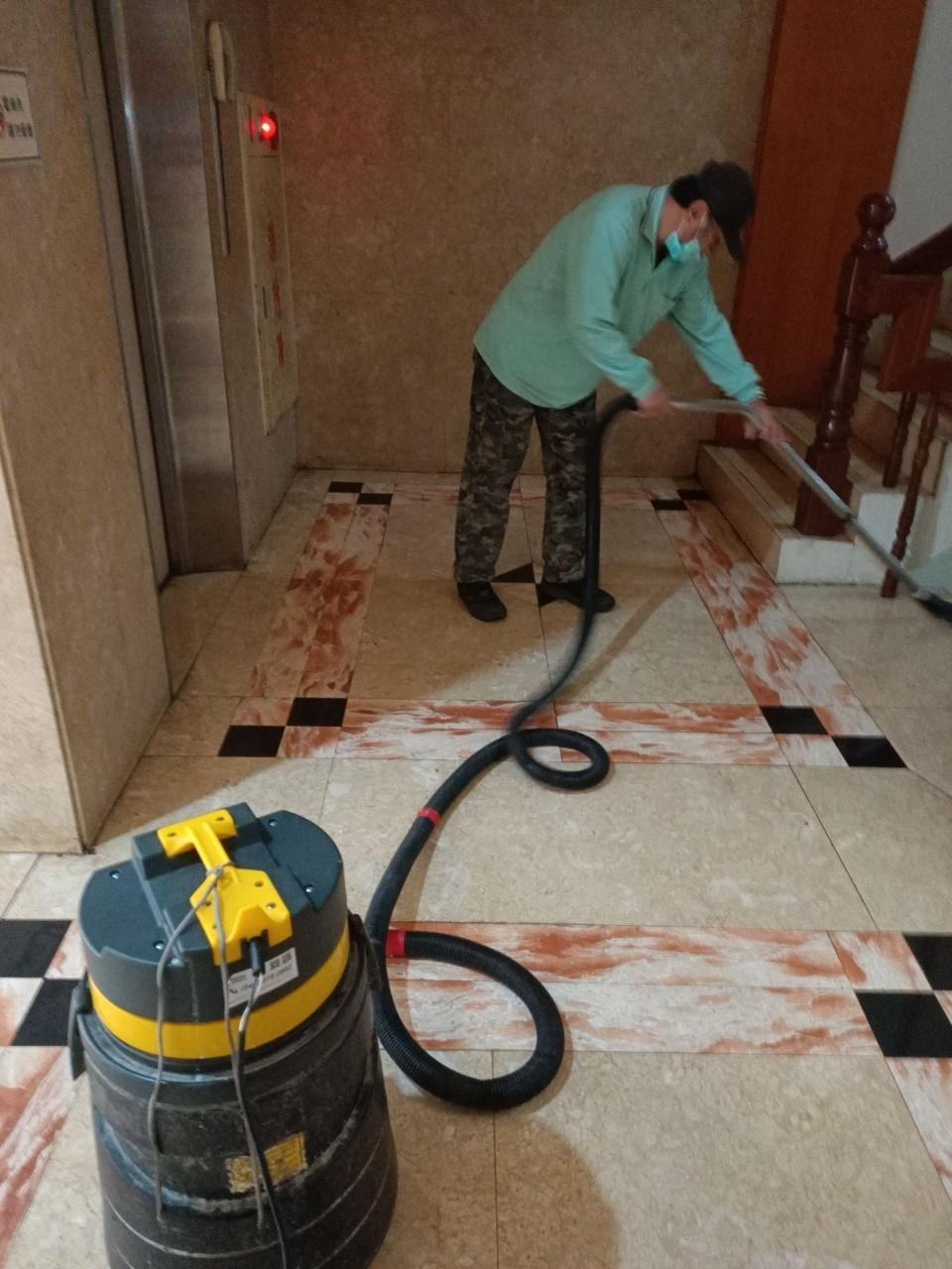 台中/社區除塵/洗地打腊