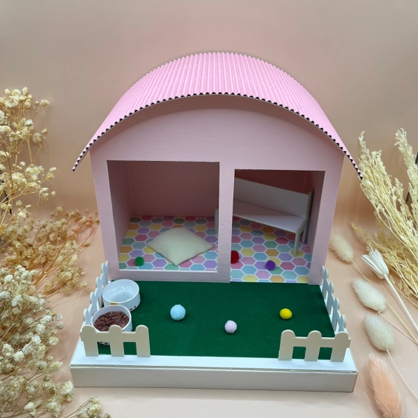 精美庭院屋