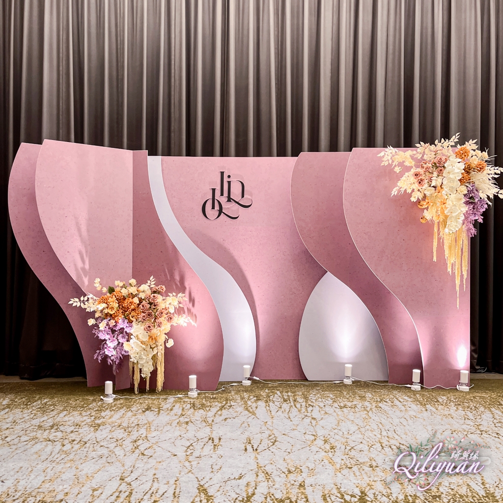 夕晨/婚禮花藝佈置/桃園婚禮花藝佈置