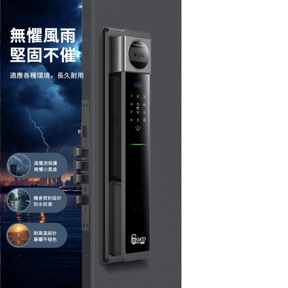 SWD R9 人臉辨識 防水