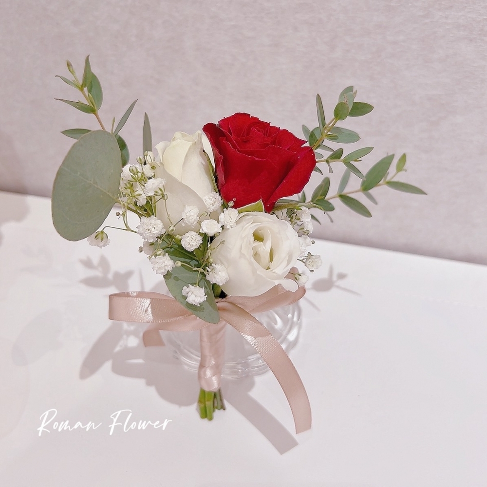 婚禮系列~鮮花胸花(