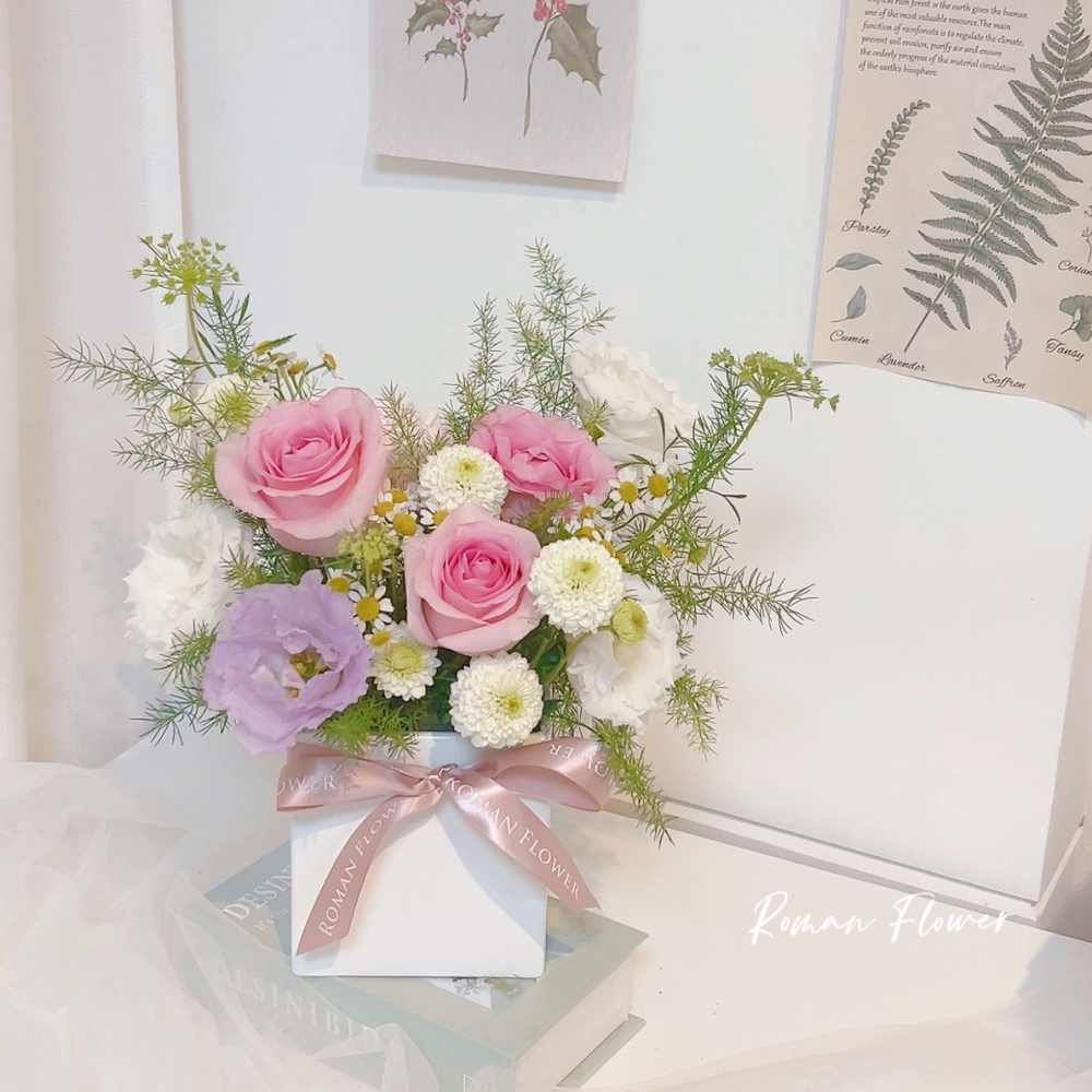 小型鮮花桌花/盆花~