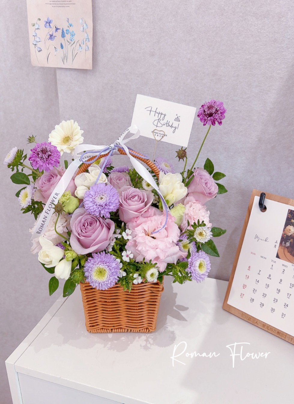 3~4月韓式花藝單堂主題課程
