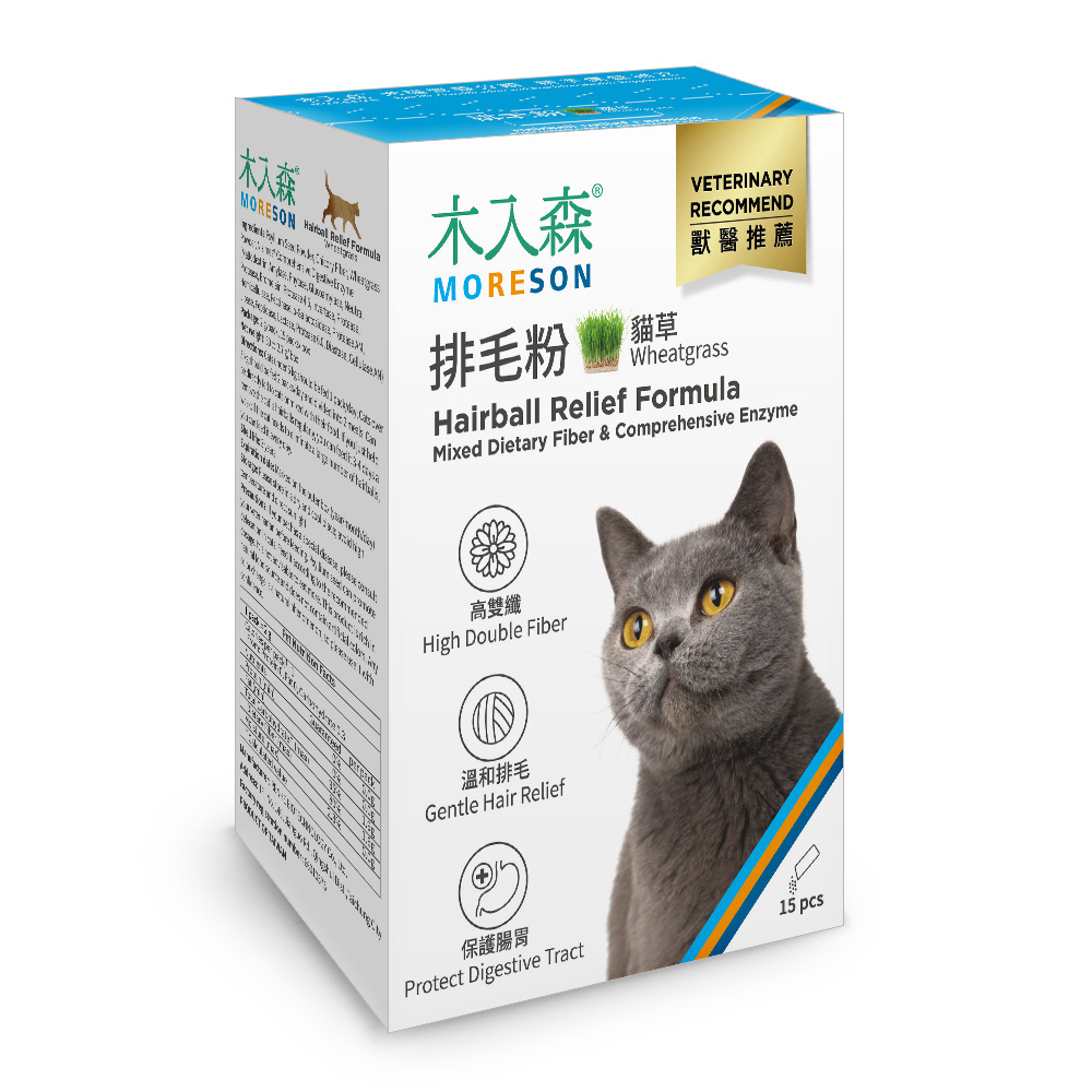 木入森｜貓咪排毛粉 15包