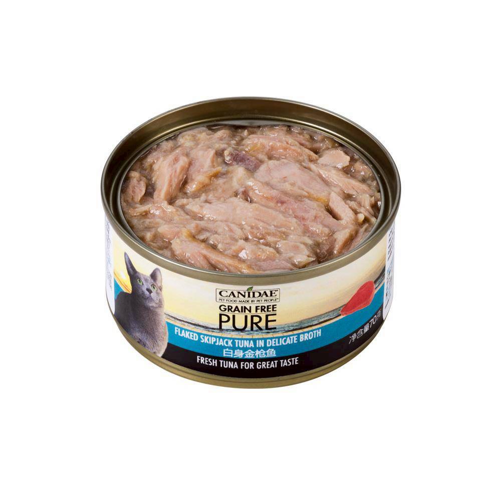 無穀貓主食罐｜嚴選鮪魚湯罐70g